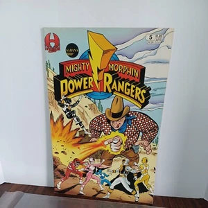Mighty Morphin Power Rangers #5- April 1995-1st series-Hamilton Comics-good cond - Picture 1 of 8