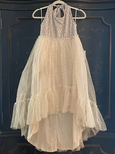 $58 Joyfolie Averie Dress 20009751 | Ecru Vine | Size 14 - Picture 1 of 17