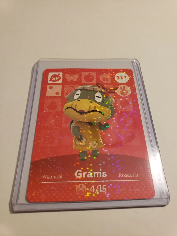 Gram # 211 животных пересечения Amiibo карта серии 3 новом никогда не сканировался! - Изображение 1 из 1