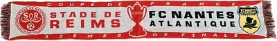Echarpe FC Nantes stade de Reims coupe de France 2003 vintage football - Photo 1/2