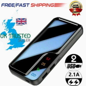 9000000mAh Power Bank 2 USB Fast Charger Battery Pack Portable for Mobile Phone - Picture 1 of 13