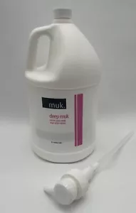 Bottiglia da 1 gallone Muk Deep Muk ultra morbida per capelli e lavaggio corpo con pompa a mano - Foto 1 di 6
