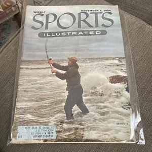 1954 Sports Illustrated  Magazine  NOVEMBER 8, 1954   Sport Fishing - Picture 1 of 2