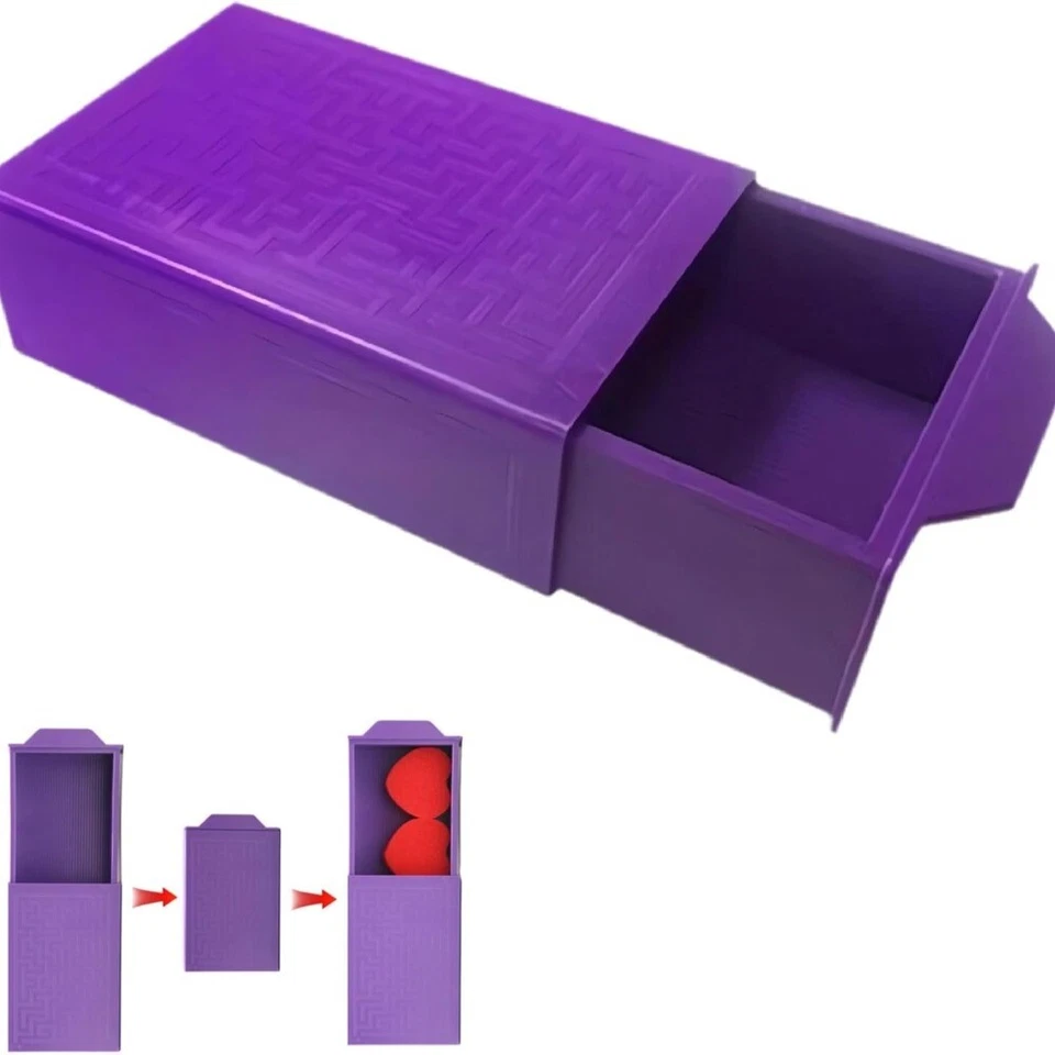 Plastic Magic Disappearing Box Trick Performance Magic Kits  for Kids Teens - Image 1 of 4