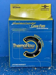 Vantec ThermoFlow 120mm TF12025 CASE FAN TEMP CONTROLLED - Picture 1 of 4