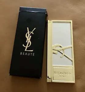 Yves Saint Laurent YSL Logo Beauty Makeup Mirror. New - Picture 1 of 4