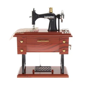 Sewing Machine Vintage Music Box Retro for Souvenirs Decorations (LJ-11) AU - Picture 1 of 7
