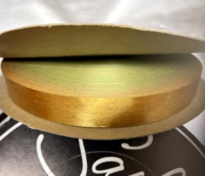 Sasheen 3M Brand Ribbon FADED MOSS GREEN 7/8" 250 yards roll Reversible - Image 1 of 3