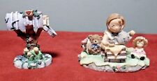 Ivy & Innocence "Tea For Three" Figurine #05032 Plus "Special Delivery" #05184