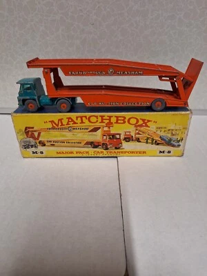 Matchbox M8 Major Pack Car Transporter (1964) GUY WARRIOR. Foto 1 de 4