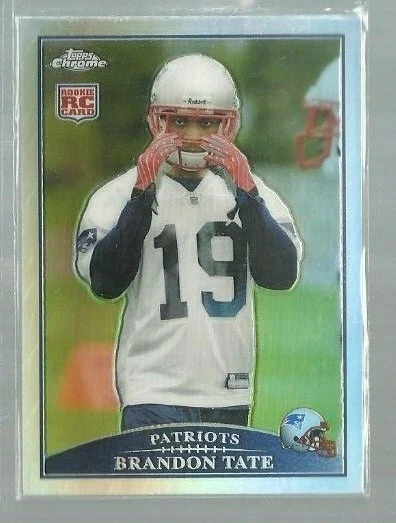  2009 Topps Chrome Refractors #TC123 Brandon Tate RC (ref52529) - Image 1 of 1