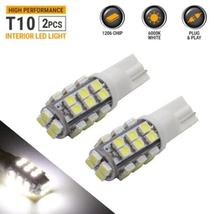 2 bombillas LED 6000K blancas cúpula delantera interior automóvil T10 921 194 168 - Imagen 1 de 5