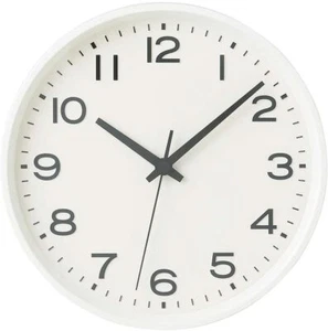 MUJI Quartz White Analog Large Wall Clock MJ-ACLW2 D10.39" x Depth1.77" NEW - Picture 1 of 6