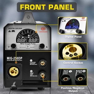 110/220V MIG Welder TIG MMA Gas/Gasless Inverter 4-in-1 Welding Machine For DIY - Picture 1 of 14