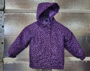 1989 Place -Girls Winter Size 4T Jacket -Zip In Liner - Purple - Puffer -Snow - Picture 1 of 4