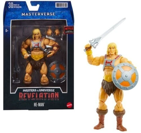 He-Man Classic 7 in 30 POA Mattel Masters of the Universe Masterverse MOTU Cover