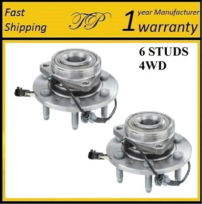 Conjunto de cojinete de cubo de rueda delantera para GMC YUKON XL 2015-2016 (4x4) par Foto 1 de 3