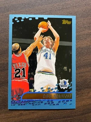 2001-02 Topps Basketball Dirk Nowitzki Card #49 Dallas Mavericks - Image 1 of 2