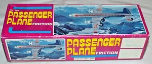 Passenger Plane Friction MF104 Vintage Tin Toy Made in China NEW IN BOX - Picture 1 of 6