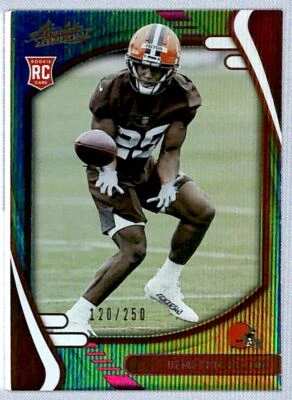 2021 Panini Absolute Spectrum Demetric Felton Rookie /250 #170 Cleveland Browns - Image 1 of 2