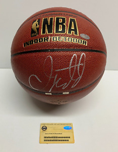 Jason Kidd Signed Autograph FULL SIZE Basketball STEINER COA with Case