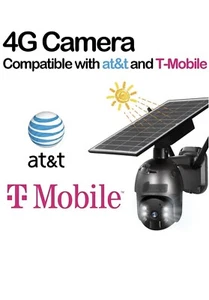 SOLIOM S600 3G/4G LTE Outdoor Solar PowerCellular Security Camera WORK &SIM CARD