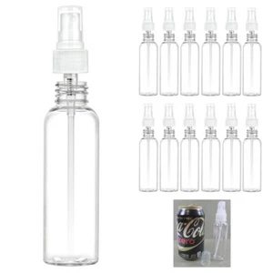 12Pack Plastic Spray Bottles 2 Oz PET Clear Mist Sprayer TSAApproved Empty - Picture 1 of 1