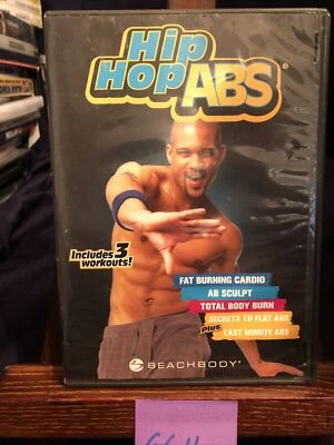 Hip Hop Abs Fat Burn, Ab Sculpt, Total Body, Secrets + Last Minute Abs DVDs - LN - Image 1 of 4