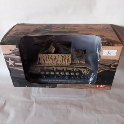 39-Flakpanzer IV/3.7cm Flak 43 Möbelwagen (Sd.Kfz. 161/3) France  1/43 Altaya - Immagine 1 di 3