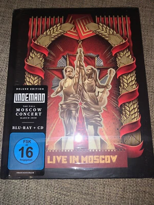 LINDEMANN - LIVE IN MOSCOW - LIMITED DELUXE EDITION  BLU-RAY + CD RAMMSTEIN  NEW - Image 1 of 2