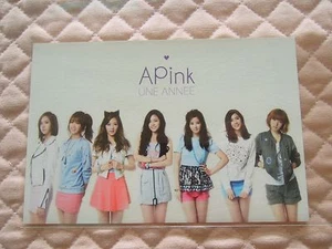 A-pink Apink 1st Album Une Annee Hush Autographed Postcard #2 - Picture 1 of 2