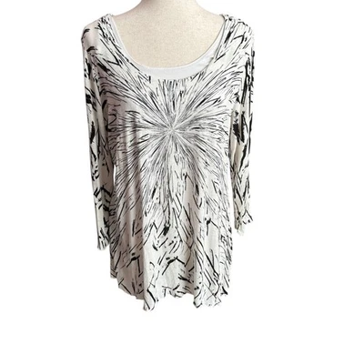 Top túnica Miraclesuit talla grande ropa moldeadora elástica Foto 1 de 4