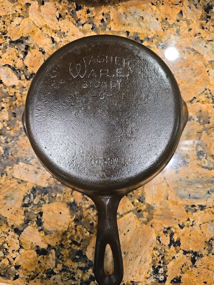 Чугунная сковорода Wagner Ware Sidney -0- 6,5 дюйма 1053B - Изображение 1 из 4