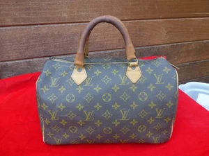 1970's Louis Vuitton  Monogram Speedy Bag Authentic - Picture 1 of 15