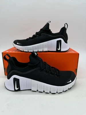 Nike Free Metcon 6 Women's Size 8.5 Black White Gym Athletic Shoes FJ7126 001 - Image 1 of 4