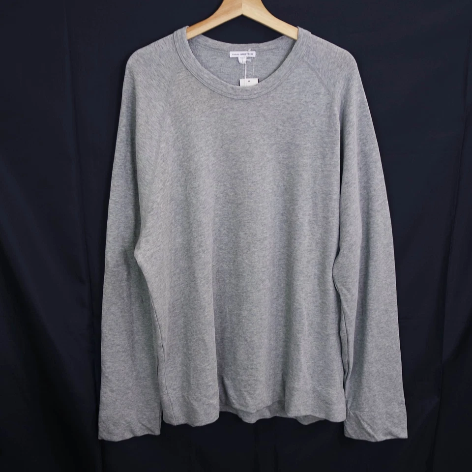 James Perse SUDADERA DE FELPA FRANCESA Talla 5 Nueva Gris MXI3278 Algodón Para Hombre Foto 1 de 4