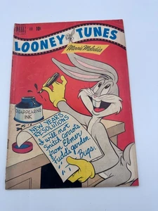 Looney Tunes Merrie Melodies #124 (1952) Dell Comic Bugs Bunny VG 10¢ Cover - Picture 1 of 7