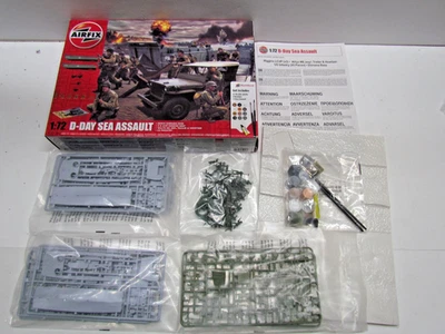 1:72 Airfix A50156A D-Day Sea Assault inkl. Farbe Militär Bausatz KOMPLETT (S12) - Bild 1 von 4
