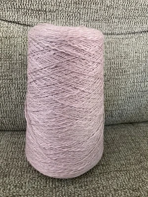 Yeoman “Sari” Cotton Blend Yarn - 1 Cone - 250g - Pale Pink - Image 1 of 4