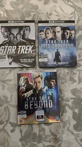 Stark Trek Kelvin Timeline Trilogy 4k Slipcovers JJ Abrams - Picture 1 of 1