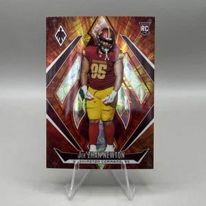 2024 Panini Phoenix - Rookies Jer'zhan Newton #202 Fire Burst /350 (RC) - Picture 1 of 2