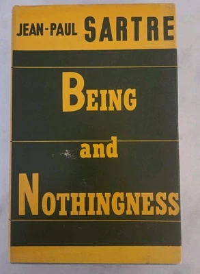 Being and Nothingness by Jean-Paul Sartre 1956, First Edition Hard Cover Book — 第 1/4 张图片