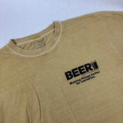 Camisas Locas Hawaii Para Hombres Grandes Teñidas de Cerveza Informales 100% Algodón Peinado Cómodas Foto 1 de 4