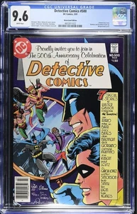 Detective Comics #500 1981 DC 9.6 NM+ CGC Graded Comic Anniversary Issue Batman - Picture 1 of 2