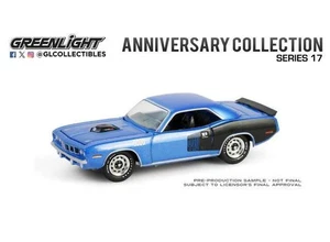 Greenlight 28160D 1971 Plymouth 'Cuda 440 6bbl Shaker 1:64 - Picture 1 of 1