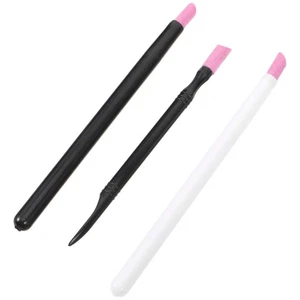 Herramienta removedora de cutículas dispositivo belleza uñas pluma grabadora 3 piezas - Imagen 1 de 12