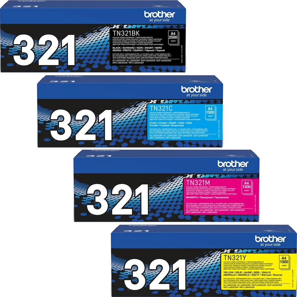 Original Brother TN-321 für DCP-L 8400 8450 HL-L 8250 8350 MFC-L 8600 8650 8850 - Bild 1 von 1