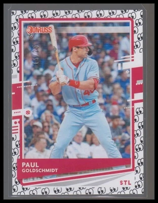 2020 Donruss #127 Paul Goldschmidt Look At This Emoji #/25 SSP - Image 1 of 2
