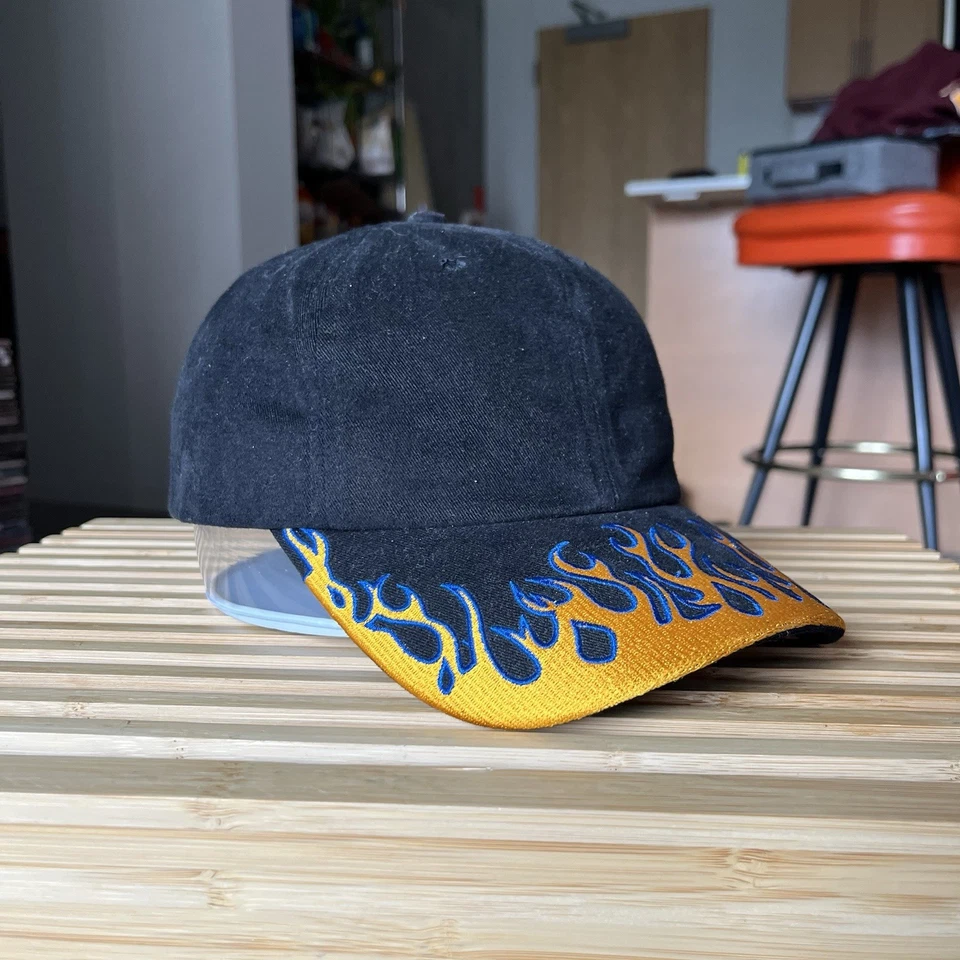 De colección Paramount Muestra Ropa Bordada Llama Bill Fire Sombrero Gorra Correa Foto 1 de 4