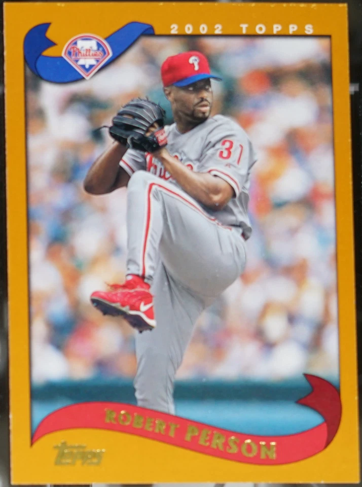 2002 Topps Baseball Robert Person #394 NM - Image 1 of 1